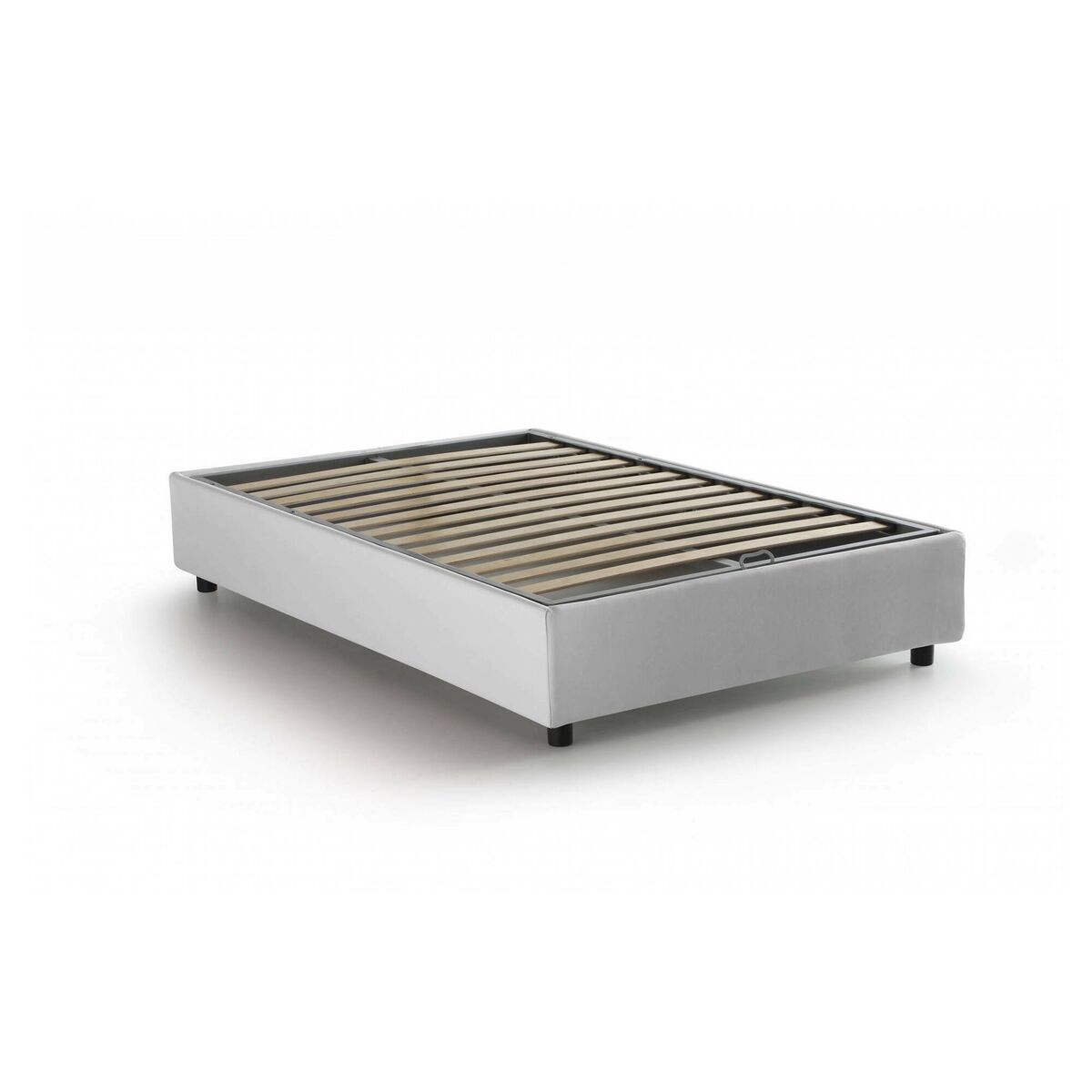 cama quadrada e meia de tecido