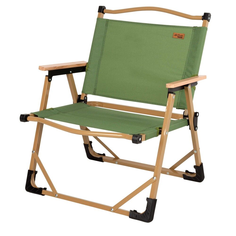 Aktive silla plegable baja verde glamping