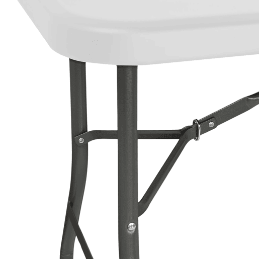 MegaPack 10 Mesas Dobráveis u200Bu200BPortáteis Resina 240cm Branca 7house