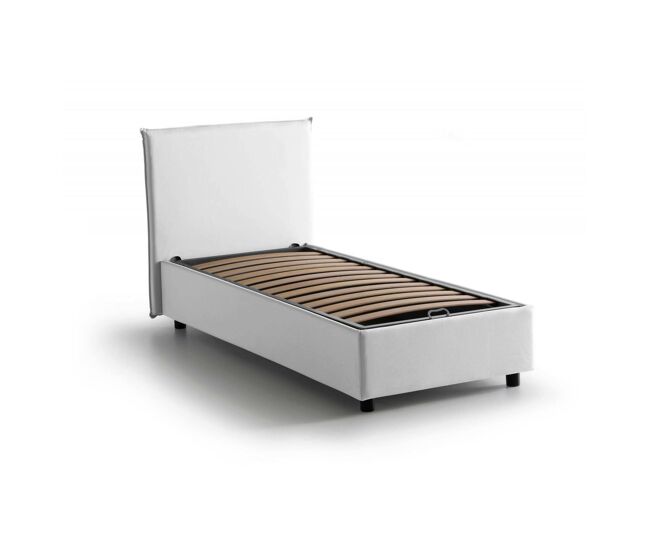 Cama de solteiro de tecido