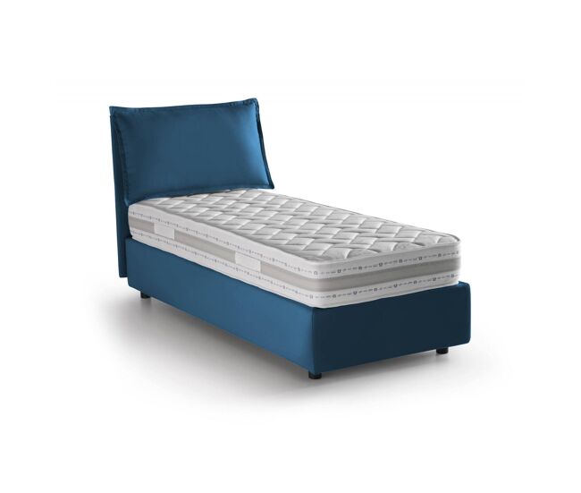 Cama de solteiro de tecido 105x205