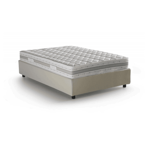 Cama quadrada e meia de tecido