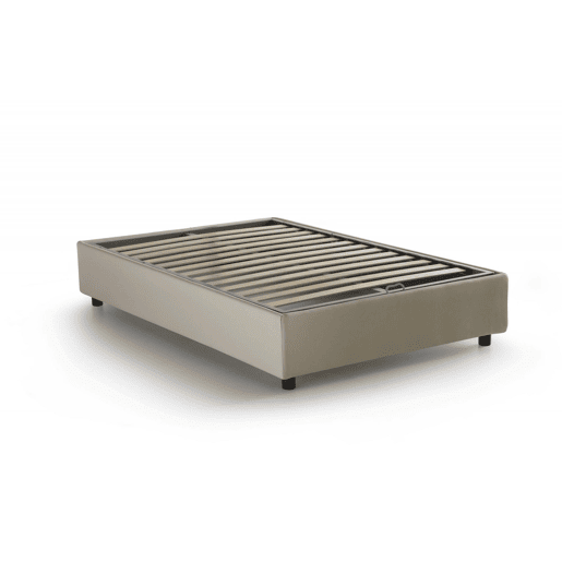 Cama quadrada e meia de tecido