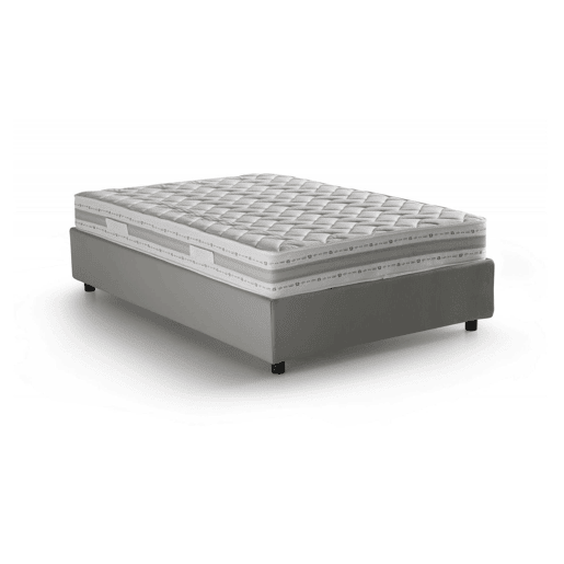 Cama quadrada e meia de tecido