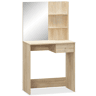 vidaXL Toucador em aglomerado 75x40x141 cm carvalho