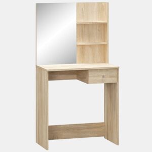 vidaXL Toucador em aglomerado 75x40x141 cm carvalho