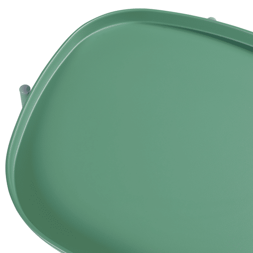 Mesa de jardim Sandefjord aço 53x46x46cm - Verde en.casa