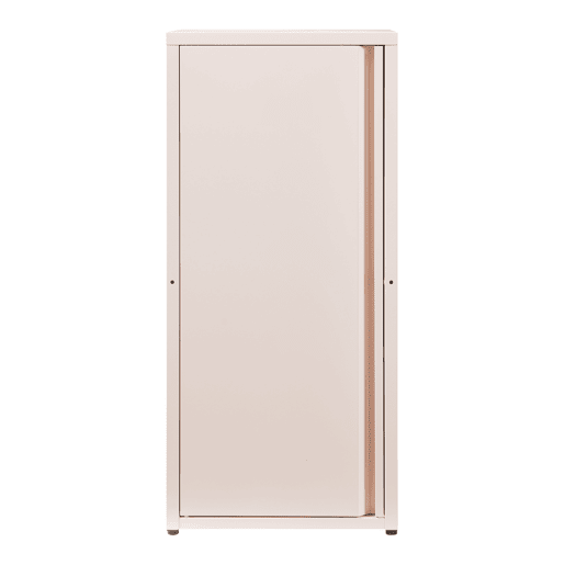 Armário de escritório Burlöv aço 88x40x35 cm - Rosa en.casa