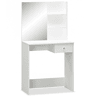 vidaXL Toucador em aglomerado 75x40x141 cm branco