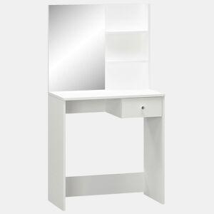 vidaXL Toucador em aglomerado 75x40x141 cm branco