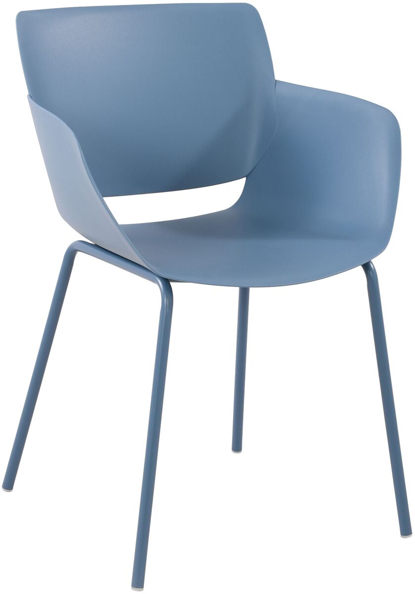 silla alpena plastico azul 54x58x80 cm