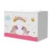 Juguetero para niños Oleiros motivo unicornio aglomerado Juguetero para niños Oleiros motivo unicornio aglomerado Multicolor