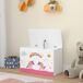 Juguetero para niños Oleiros motivo unicornio aglomerado Juguetero para niños Oleiros motivo unicornio aglomerado Multicolor