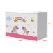 Juguetero para niños Oleiros motivo unicornio aglomerado Juguetero para niños Oleiros motivo unicornio aglomerado Multicolor