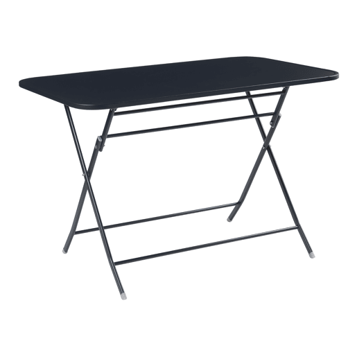 Mesa dobrável Sande retangular - Preto en.casa