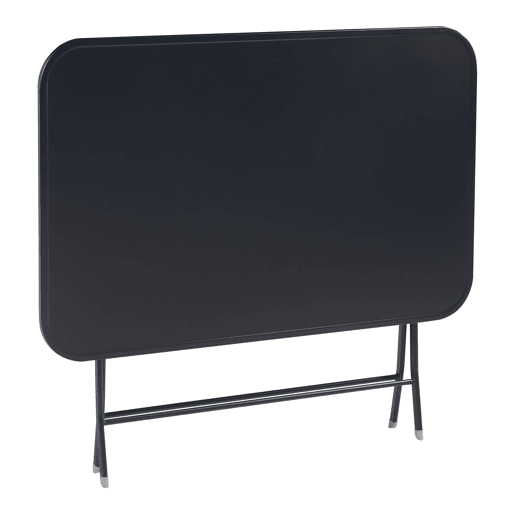 Mesa dobrável Sande retangular - Preto en.casa