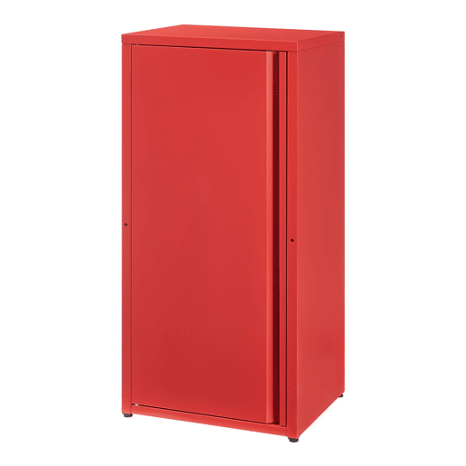 Armário de escritório Burlöv aço 88x40x35 cm - Vermelho en.casa