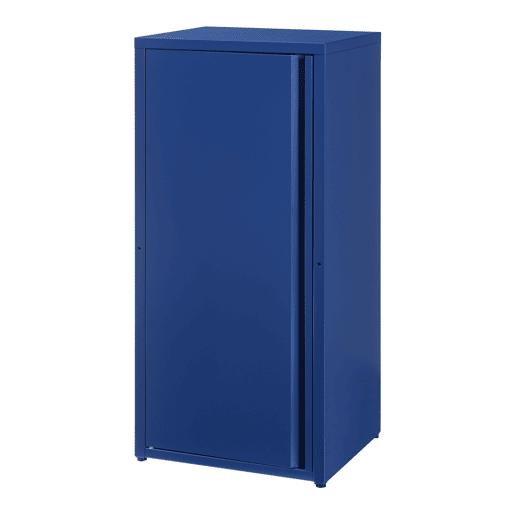 Armário de escritório Burlöv aço 88x40x35 cm - Azul en.casa