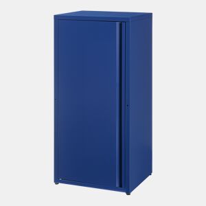 Armário de escritório Burlöv aço 88x40x35 cm - Azul en.casa