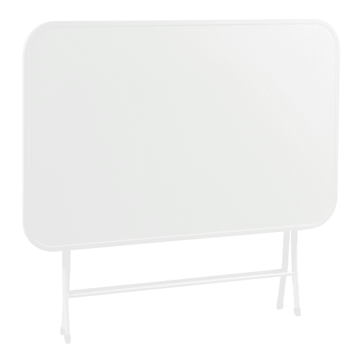 Mesa rebatÃvel Sande retangular - Branco en.casa Mesa rebatÃvel Sande retangular - Branco en.casa