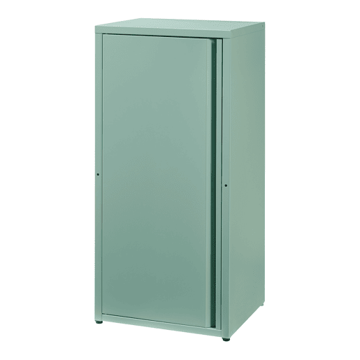 Armário de escritório Burlöv aço 88x40x35 cm - Verde menta en.casa