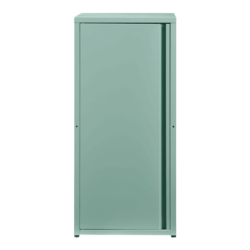 Armário de escritório Burlöv aço 88x40x35 cm - Verde menta en.casa