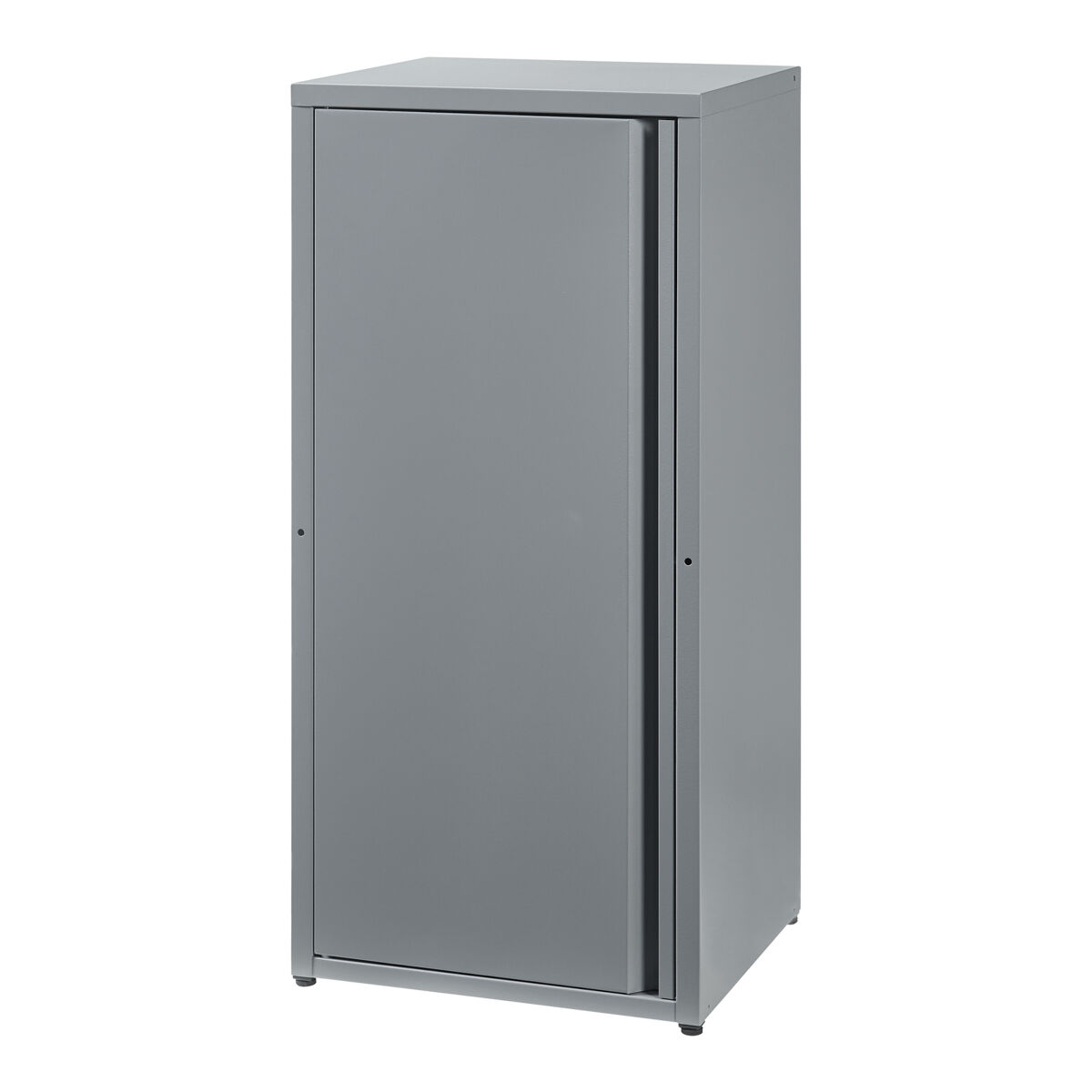 Armario de oficina burlöv acero 88x40x35 cm - gris [en.casa]