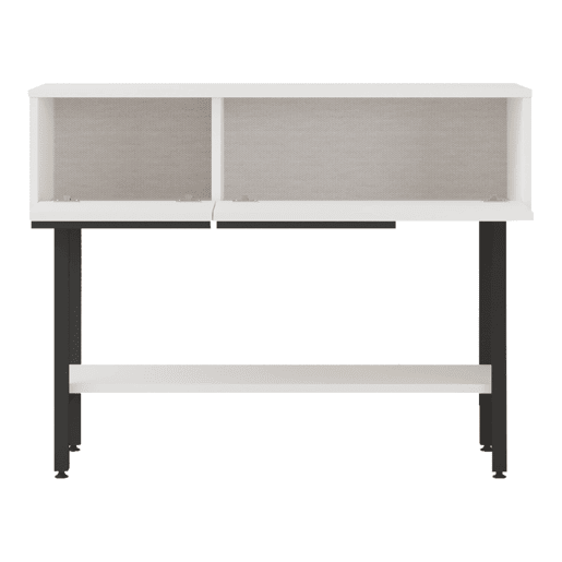 Mesa de Consola Vesanto com compartimentos 100x29.5x76cm - Branco en.casa