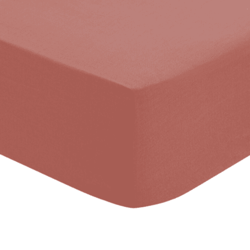 Lençol de Baixo Ajustável de rosa 90x190cm