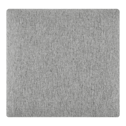 Conjunto de 4 painéis de parede acolchoados Carpino têxtil 30x30cm - Cinzento claro neu.haus