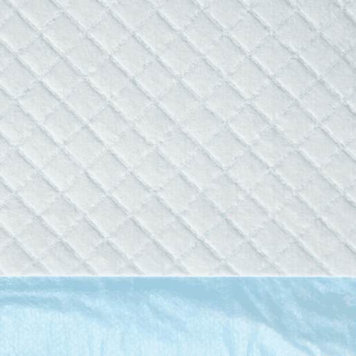 PawHut Resguardos de Treino Animais de Estimação 100 Unidades 45x60 cm Resguardos Absorventes para Cães Desenho com 6 Camadas com Superfície de Secagem Rápida Azul