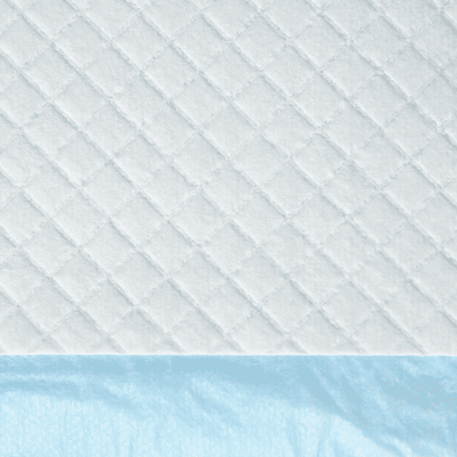 PawHut Resguardos de Treino Animais de Estimação 80 Unidades 45x60 cm Resguardos Absorventes para Cães Desenho com 6 Camadas com Superfície de Secagem Rápida Azul