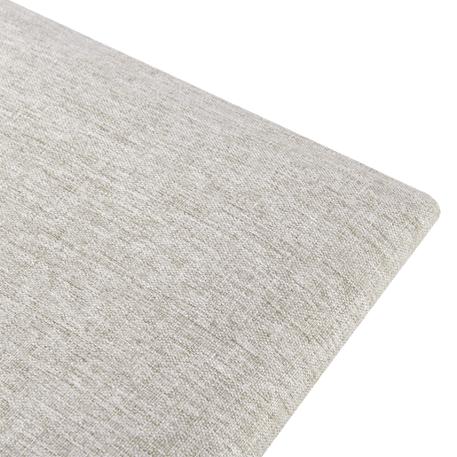 Conjunto de 3 painéis de parede acolchoados Carpino têxtil 60x30cm - Cinzento neu.haus