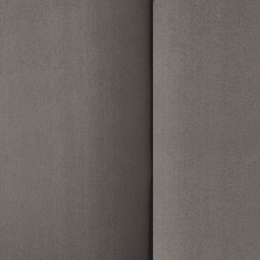 Conjunto de 2 painéis de parede acolchoados Carpino veludo 90x30cm - Cinzento escuro neu.haus