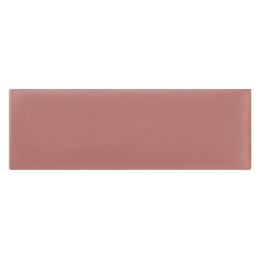 Conjunto de 2 painéis de parede acolchoados Carpino veludo 90x30cm - Rosa neu.haus