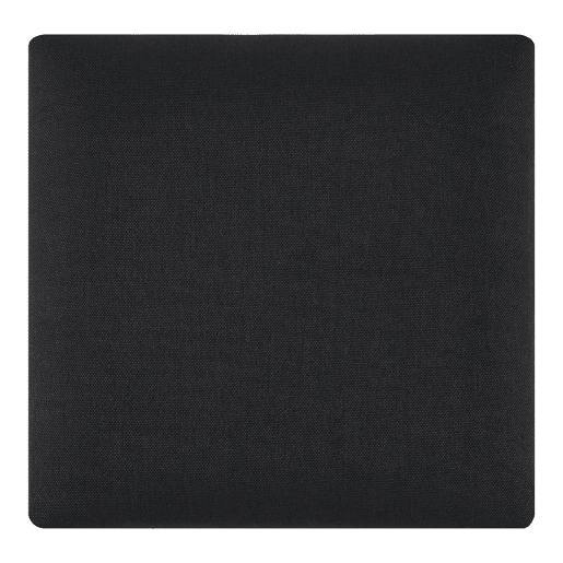 Conjunto de 4 painéis de parede acolchoados Carpino têxtil 30x30cm - Preto neu.haus