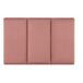 Set de 3 paneles de pared acolchados Carpino terciopelo 30 Set de 3 paneles de pared acolchados Carpino terciopelo 30 Rosa