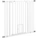 Barrera de Seguridad Acero PawHut Barrera de Seguridad Acero PawHut Blanco