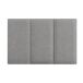 Set de 3 paneles de pared acolchados Carpino textil 30 Set de 3 paneles de pared acolchados Carpino textil 30 Gris Claro