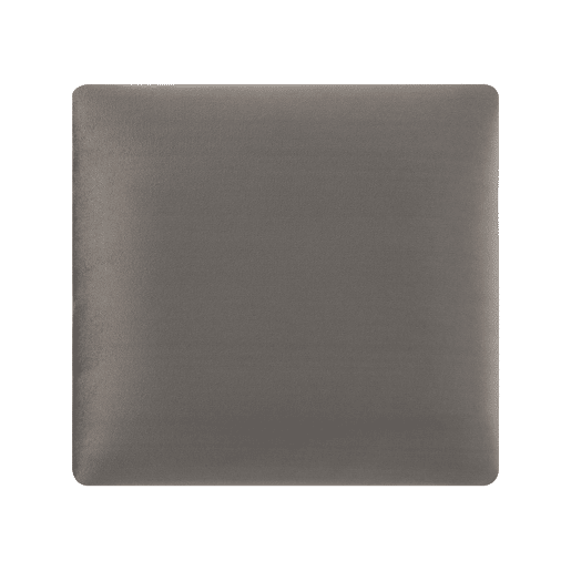 Conjunto de 4 painéis de parede acolchoados Carpino veludo 30x30cm - Cinzento escuro neu.haus