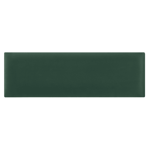 Conjunto de 2 painéis de parede acolchoados Carpino veludo 90x30cm - Verde escuro neu.haus