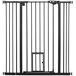 Barrera de Seguridad Acero PawHut Barrera de Seguridad Acero PawHut Negro