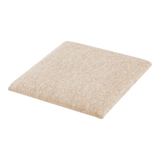 Conjunto de 4 painéis de parede acolchoados Carpino têxtil 30x30cm - Bege neu.haus