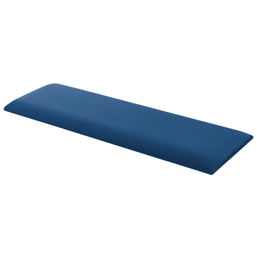 Conjunto de 2 painéis de parede acolchoados Carpino veludo 90x30cm - Azul marinho neu.haus