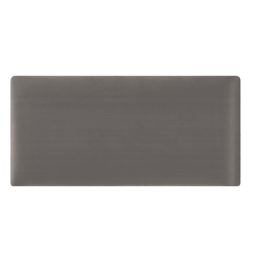 Conjunto de 3 painéis de parede acolchoados Carpino veludo 60x30cm - Cinzento escuro neu.haus