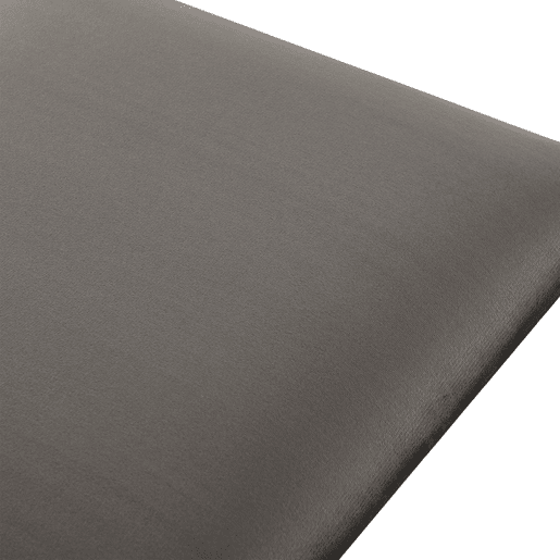 Conjunto de 3 painéis de parede acolchoados Carpino veludo 60x30cm - Cinzento escuro neu.haus