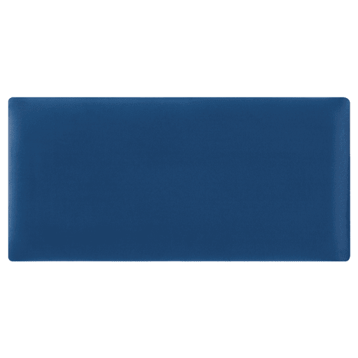 Conjunto de 3 painéis de parede acolchoados Carpino veludo 60x30cm - Azul marinho neu.haus