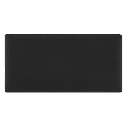 Conjunto de 3 painéis de parede acolchoados Carpino têxtil 60x30cm - Preto neu.haus