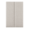 Conjunto de 2 painéis de parede acolchoados Carpino têxtil 90x30cm - Cinzento neu.haus