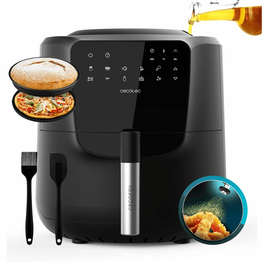 Fritadeira sem Óleo Cecotec Cecofry Rain Pack Preto 1550 W 5,5 L